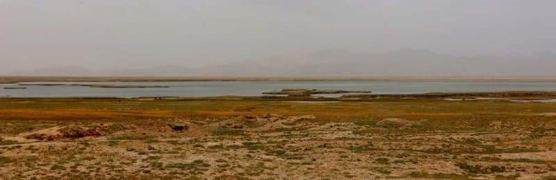 Lake Chatyr-Kul. Photograph by Alexander Petrov. 2023.