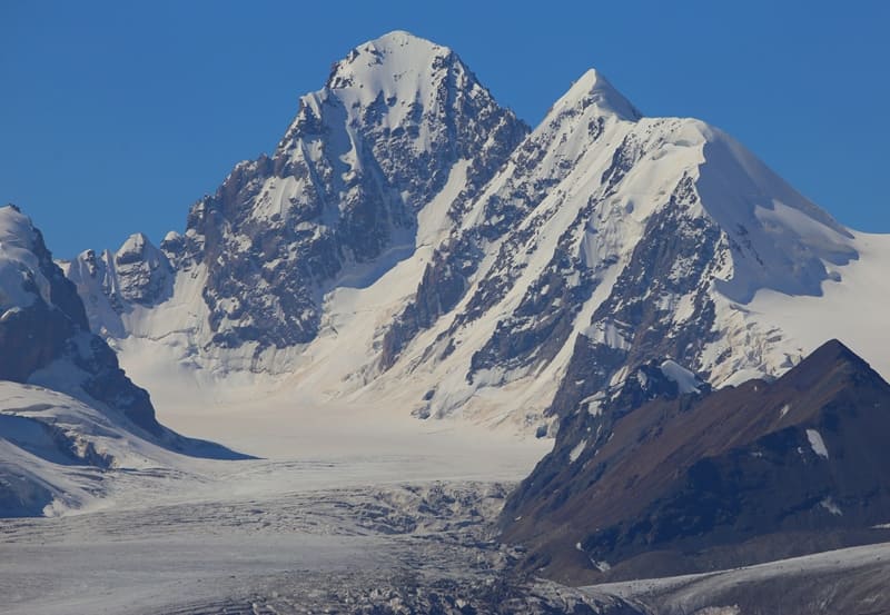 Upper reaches of Komarov (Kyzylunet) West Glacier No. 78.
