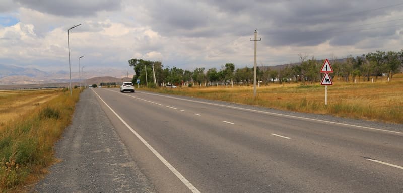Дорога Кочкор - Нарын.