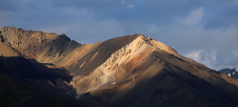 Mountains in Terskey Ala-Too ridge.