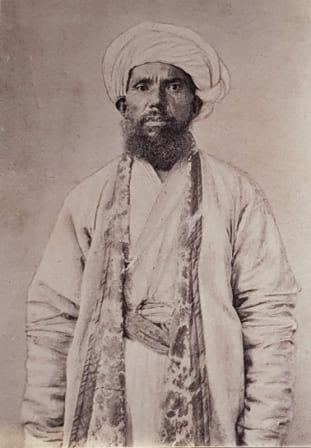 Ислам бай верный спутник С. Гедин. Фотография С. Гедин. 1893 год.
