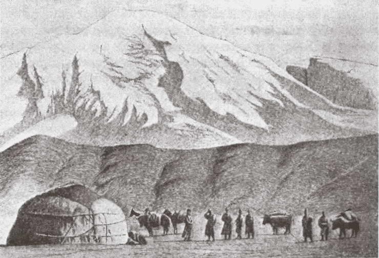 Памир Фотография С. Гедин. 1893 год.