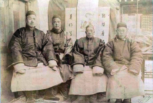 К. Н. де Лазари. Чугучак. Китайцы-торговцы. 1898 год.