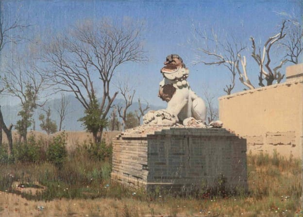 В. В. Верещагин. Развалины в Чугучаке. 1869 – 1870 годы.