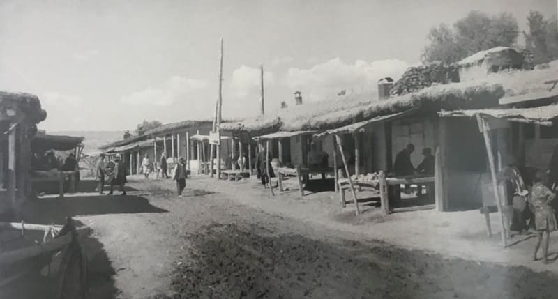 Чайхана в Токмаке. 1932 год.