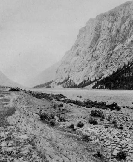 В. Н. Шнитников. Долина реки Каинды. 1912 год.