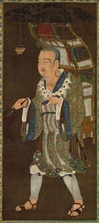 Странствующий монах Сюань-Цзан. Китайский рисунок XI века.