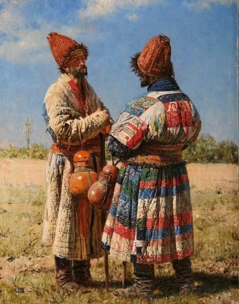 Василий Верещагин. «Дервиши–дуваны». 1869 - 1870 г.г.