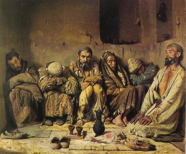 В. В. Верещагин. “Опиумоеды”. 1868 г.