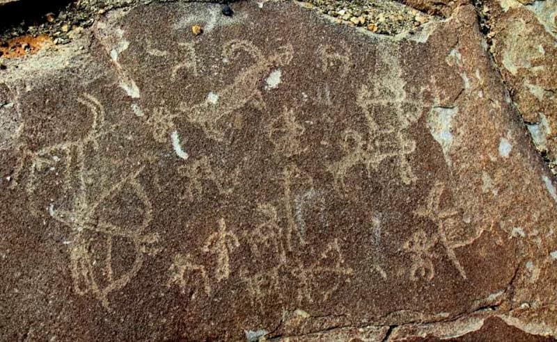 Many petroglyphs were carved in areas renowned for their good hunting.