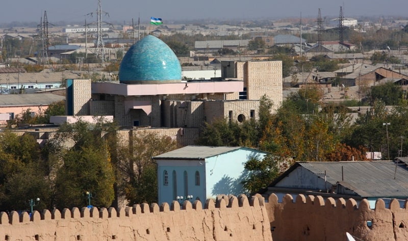 Khiva town.