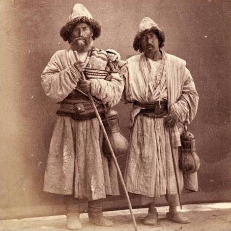 Community of dervishes-qalandar. Samarkand. 1871 – 1872.