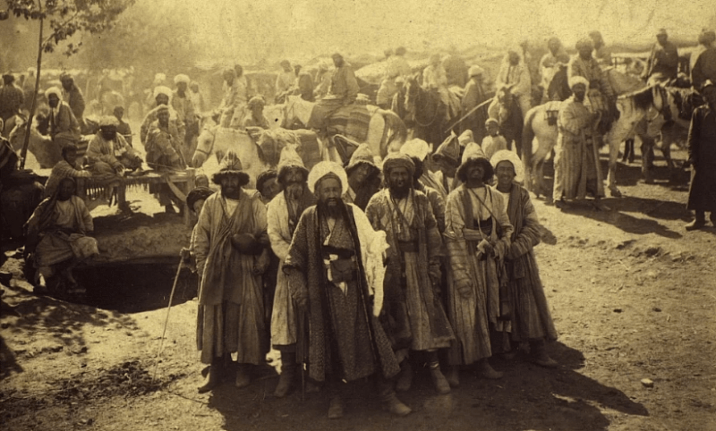 Dervishes in Samarkand. Late 19th and early 20th centuries.