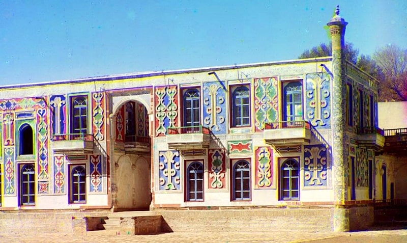 Фотографии Прокудина-Горскго летнего дворца Ситора Мохи-Хоса.
