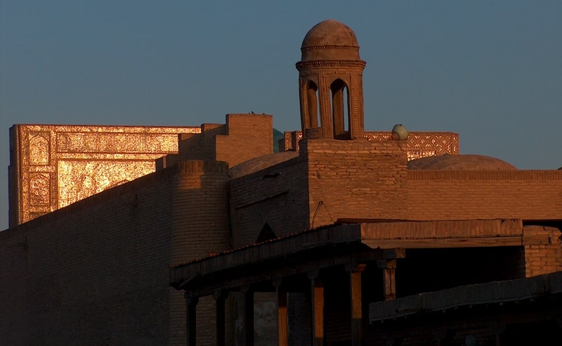 Architectural monuments of Bukhara.