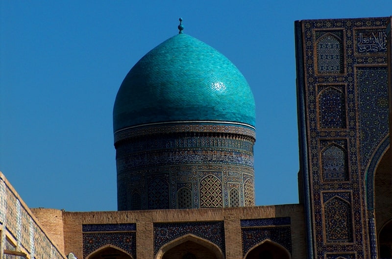 Architectural monuments of Bukhara.