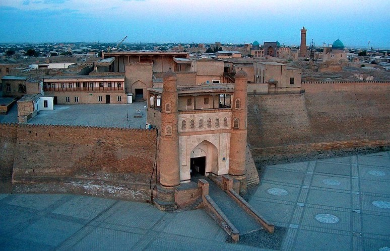 Ark-citadel in Bukhara.
