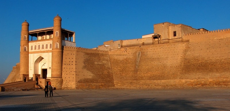 Ark-citadel in Bukhara.