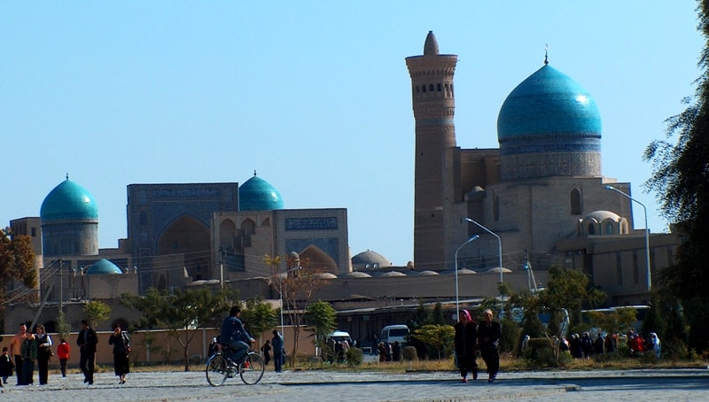 Kalon mosque in Bukhara.