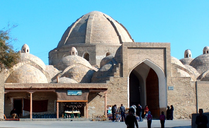 Toki Sarrafon in Bukhara.