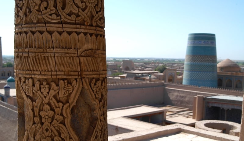 Architecture of Khiva. 