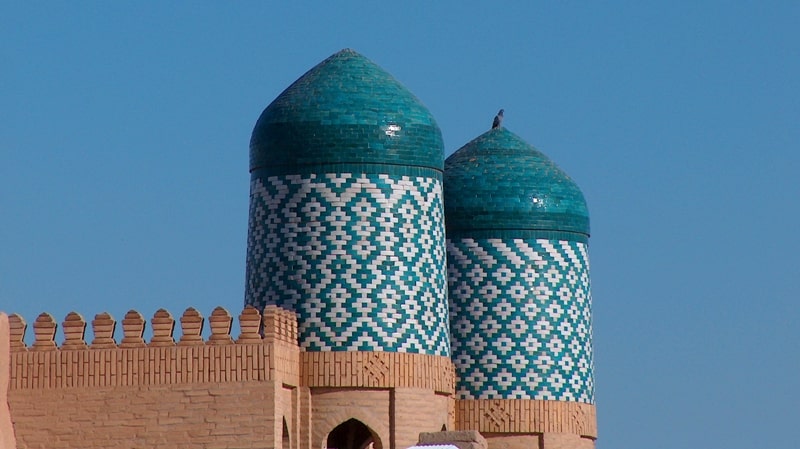 Architecture of Khiva. 