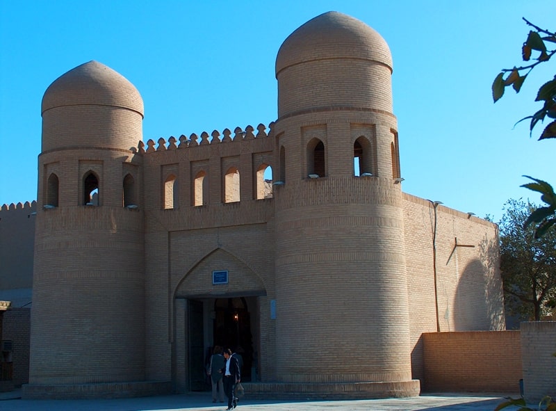 Ata-darvaza gate in Khiva.