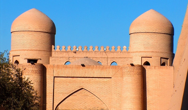 Ata-darvaza gate in Khiva.