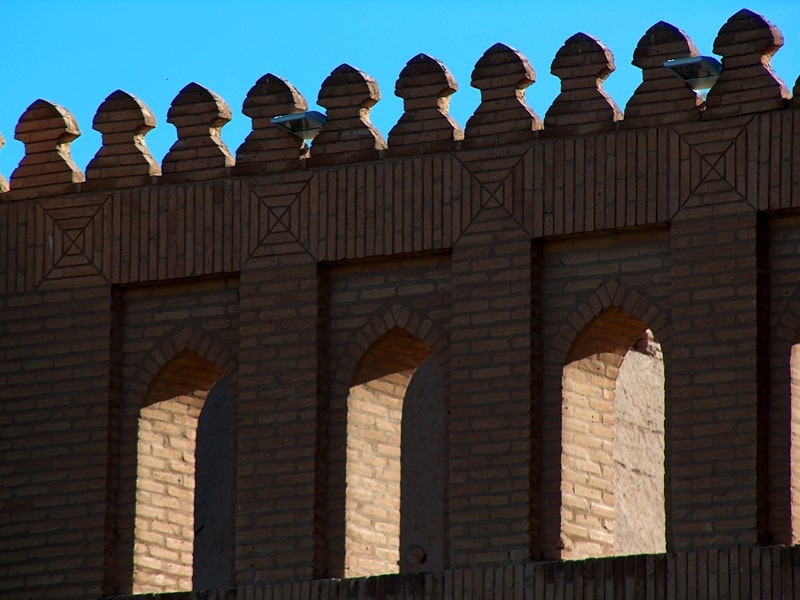 Ata-darvaza gate in Khiva.