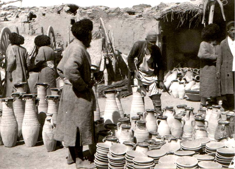 Ichan-Kala Bazaar in Khiva.