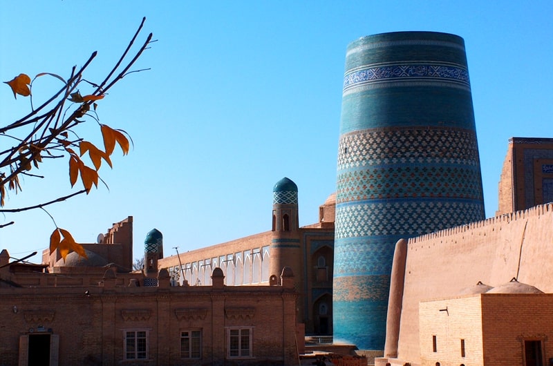 Kalta-Minor minaret in Khiva.