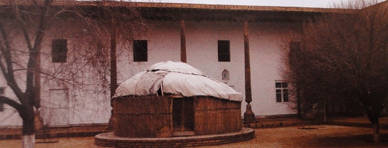 Palace Nurulla bai in Khiva.