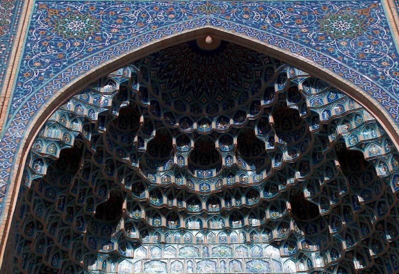 Парадная арка мавзолея Гур-Эмир.