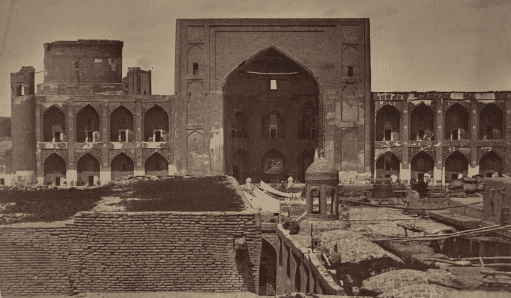 The City of Samarkand. Tillya-Kari Madrasah, built by Yalanktush Bagadur, vizier of Imam-Quli Khan, in 1648 (1058 AH).