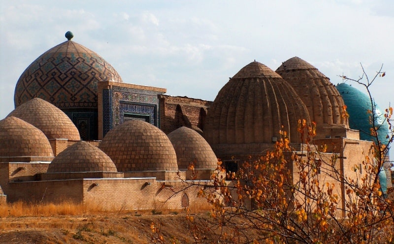 Shakhi-i-Zinda necropolis.