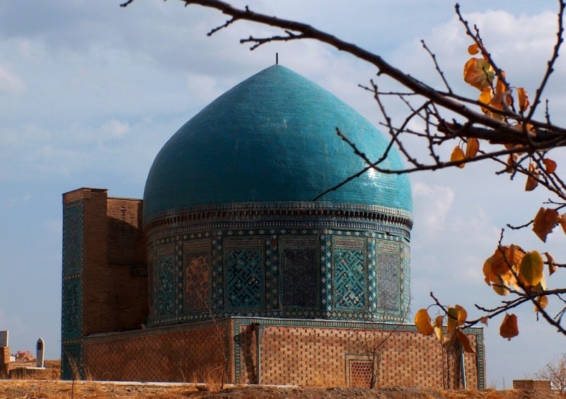 Shakhi-i-Zinda necropolis.