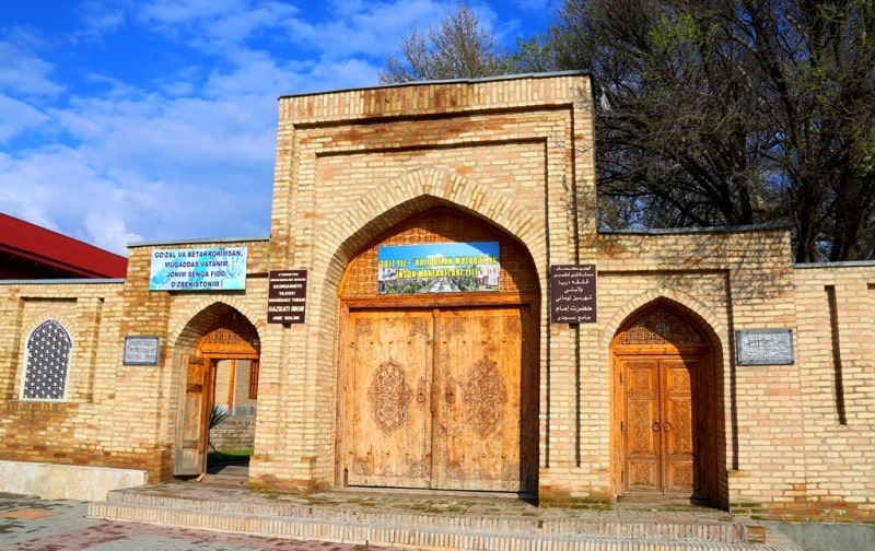 Khazret Imam mosque in Shakhrisabz.