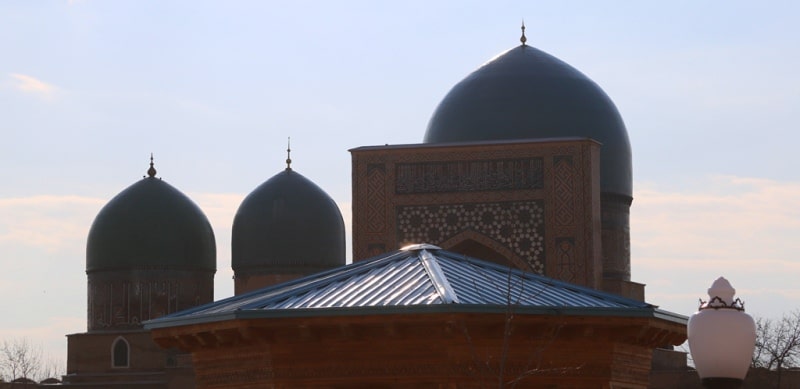 Kok Gumbaz mosque in Shakhrisabz.