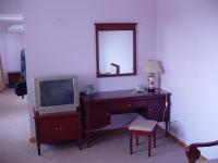 Furniture in guest room.