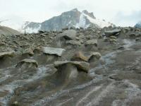 Glacier Jambyl. Dzungarskiy Ala-Tau.