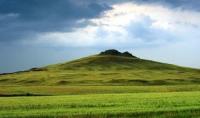 The nature of mountains Kokshetau.