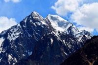 Natural environs of the Pamir mountains.