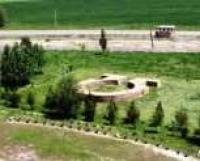 First mausoleum at Burana settlement.