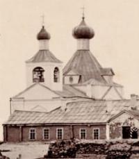 Nikolai Krekov. Church of St. Sergius of Radonezh in Sergiopol, built in 1857, consecrated in 1859. 1870.