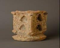 A clay lamp (çyrak), dating to the Xth-XIIth centuries, was found at the ancient site of Merke.