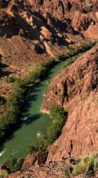 Near the Koltykbastau ravine, the Kegen River enters a canyon, and gradually, the river's waters reach the 4.5-kilometer-long Bestyubinskoye Reservoir.