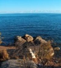 Lake Issyk-Kul.