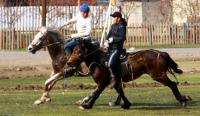 Audaryspak Kazakh national of game.