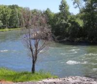 Река Куршум.