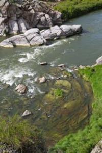 "Karskie Vorota" on the Ishim River.